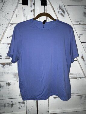 The North Face Women’s Purple Short Sleeve Crewneck T-Shirt Cotton Blend Size L